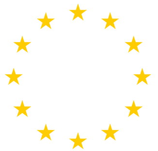 Easy Nationality logo — the name in white inside a circle of twelve golden stars